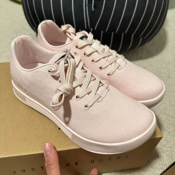 NOBULL Shoes - Women's Pink Canvas Trainer Low